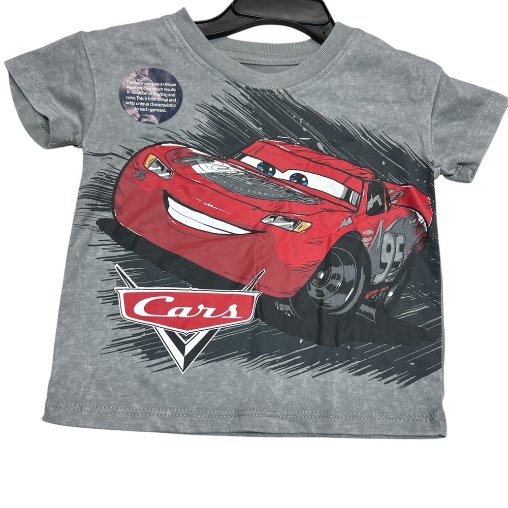 Disney Cars Kids T-Shirt - Red and Gray